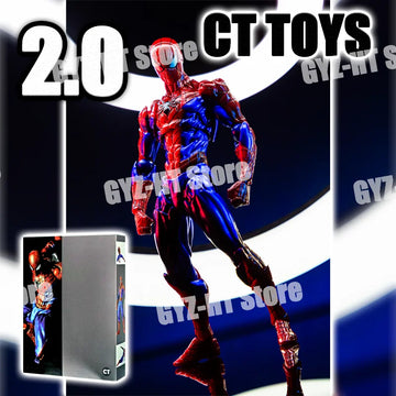 In Stock Ct Toys Spiderman Figure Amazing Yamaguchi Spider-Man 2.0 Agent Venom Mafex Anime Action Figure Model Custom Gifts Toys