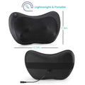8 Head Shiatsu Shoulder Neck and Back Massager Pillow Heat Deep Kneading Cushion