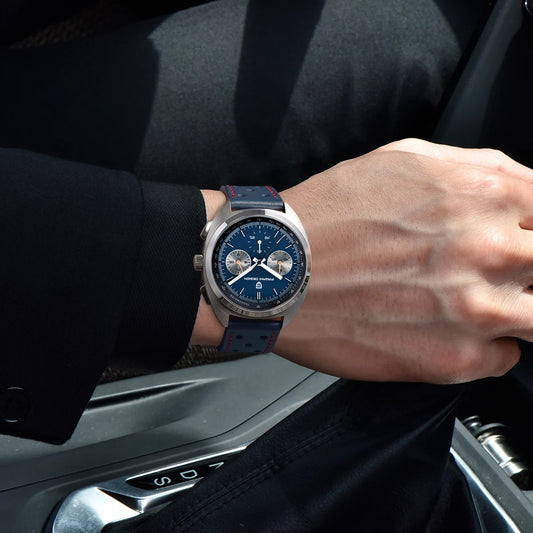 PAGANI DESIGN 2024 Retro Luxury Men's Watches Sports Chronograph VK63 Quartz Watch For Men AR Sapphire Waterproof Leather Clock