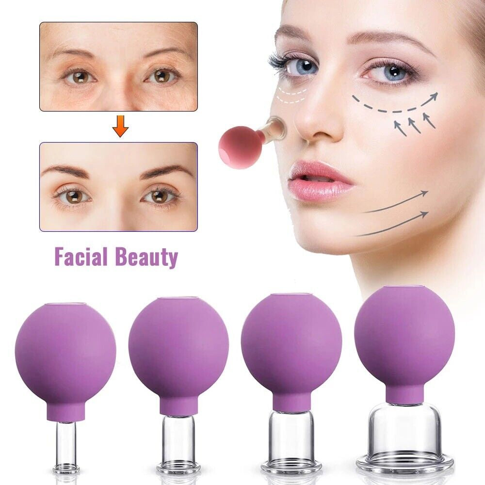 Cupping Therapy Set Professional Massage Therapy Studio Home Glass Silicone Cups